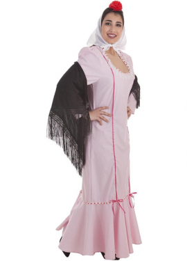 Fato de Chulapa Rosa para mulher