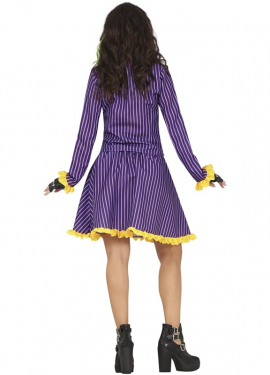 Fato de palhaço ou palhaço risonho para mulher