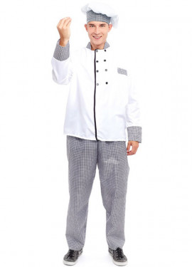 Chef costume for men