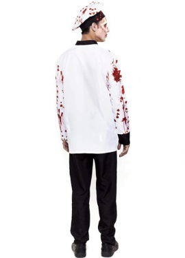 Zombie Chef Costume for Men