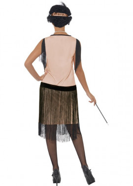 Fato de Coco Chanel Flapper para mulher