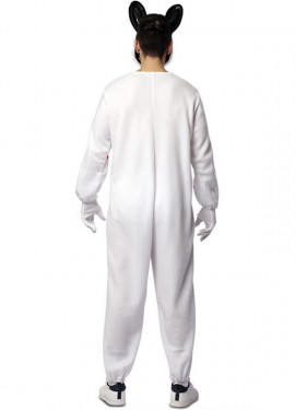 Fato de coelho zumbi para homem