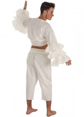 Fato de Cubano bege para homem