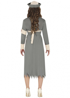 Fato de enfermeira morta para mulheres no Dia das Bruxas