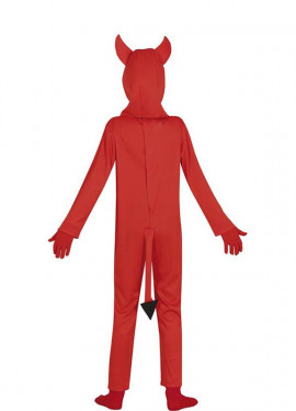 Fato de demônio de cauda vermelha para criança