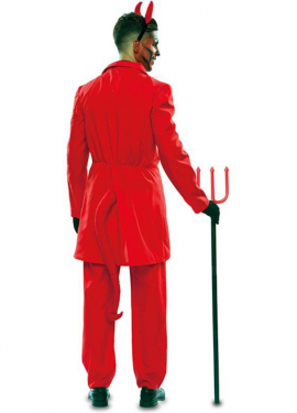 Fato de demônio elegante para homem