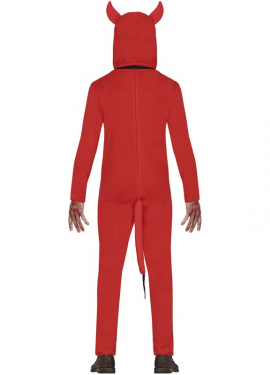 Fato de demônio vermelho para homem