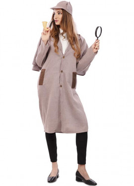 Fantasia de detetive dos anos 30 com chapéu para homem