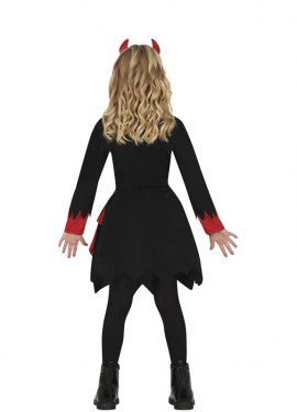 Fato de diabo para menina