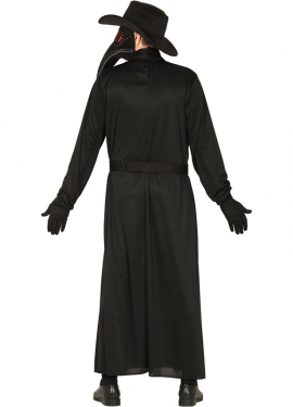 Fato de médico da peste para homem