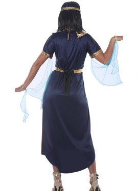 Fato de Nefertiti egípcio para mulher