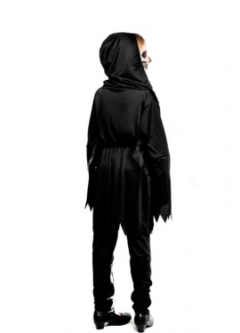 Fato de carrasco esqueleto para menina