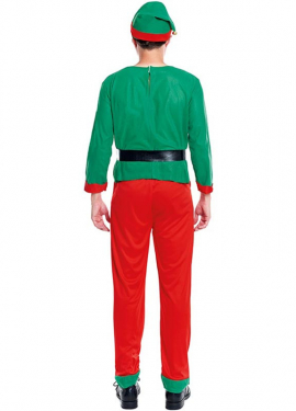 Men's Santa's Helper Christmas Elf Costume