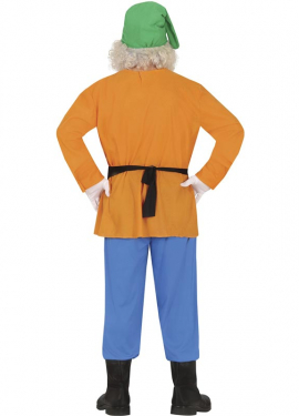 Orange Dwarf costume for men