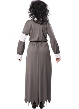 Fato de enfermeira zumbi para mulher