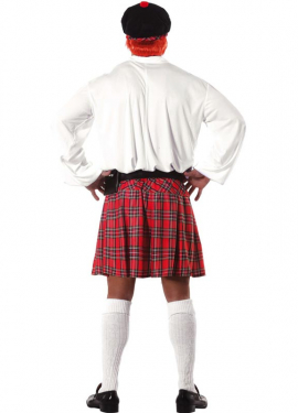 Fato de escocês para homem