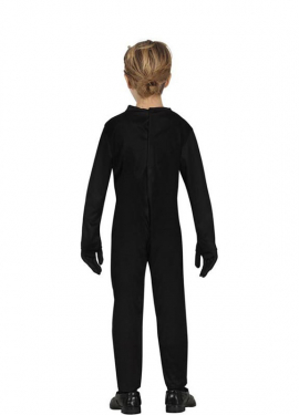 Fato de esqueleto amigável para criança