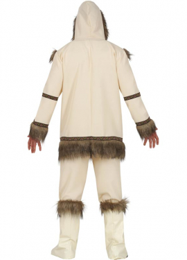 White Eskimo costume for men
