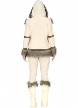 White Eskimo costume for women