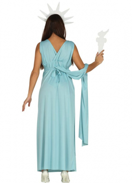 Fato de Estátua da Liberdade para mulher