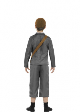 Fato de estudante dos anos 40 para menino