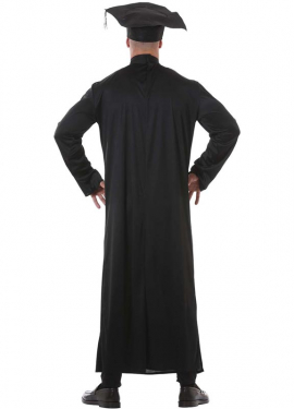 Fato de Estudante, Cura e Juiz 3 em 1 para homem