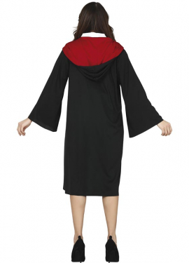 Red Magic Student Costume for women