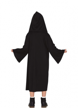 Fantasia de estudante de magia vermelha para uma garota