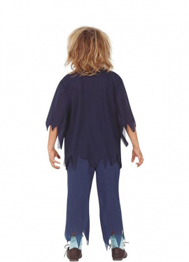 Fato de estudante zumbi para meninos