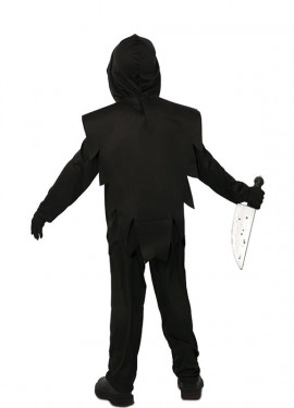 Red Killer Ghost Costume with Mask for Kids