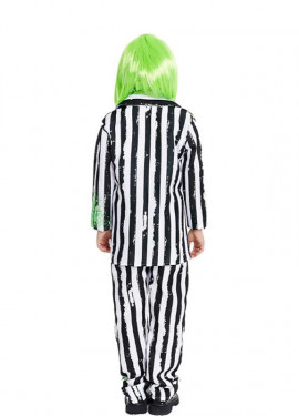 Striped Ghost Costume for Boys