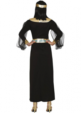 Traje de Faraó Negro para Mulheres