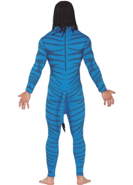 Blue Feline Costume for Men