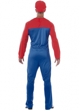 2 in 1 Plumber or Farmer Costume for Men