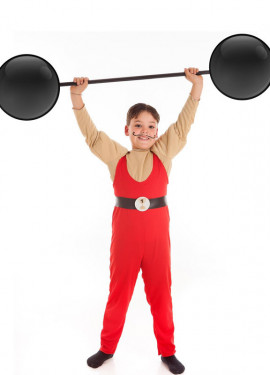 Circus or Weightlifting Strongman Costume for children