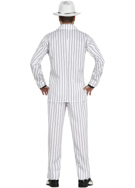 White Millionaire Gangster Costume for Men