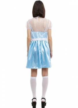 Women's spooky ghost twin costume