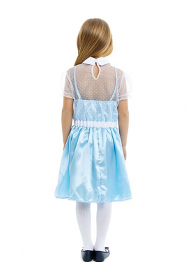 Fato de Gémeo Fantasma Negro para menina