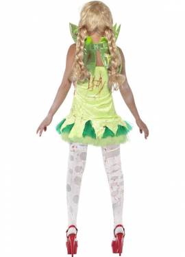 Green Zombie Fairy Costume for Women