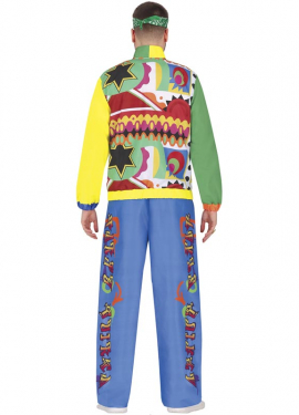 Fato masculina de hip hop dos anos 80