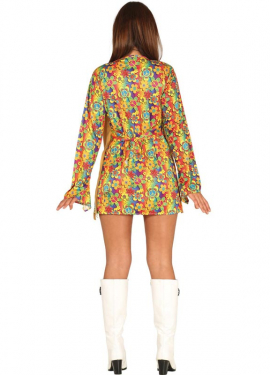 Fato curto de hippie para mulher