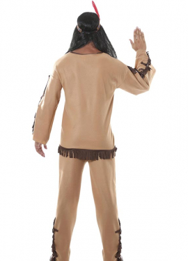 Brown Indian costume