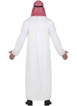 Fato de xeque árabe para homem