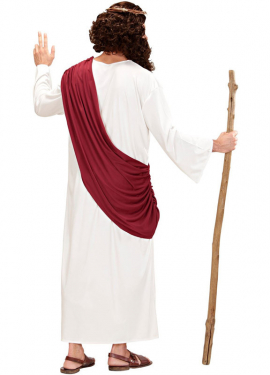 Fato Jesus Messias ou Profeta Masculino com Bengala