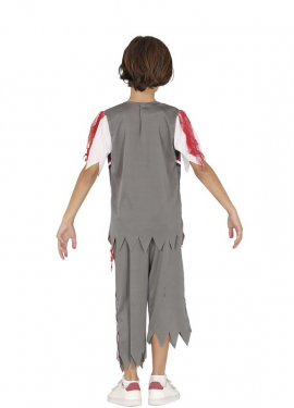 Bloody Rugby Player Costume for Kids