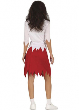 Zombie Rugby Player Costume for Women