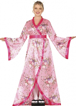 Fantasia de quimono japonês para mulheres