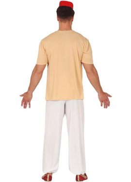 Fato masculino de ladrão do deserto