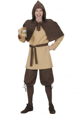 Brown German Landsquenet costume for men