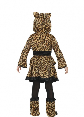 Fantasia de leopardo para menina